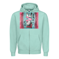 For The Love Of The Game Volleyball Zipper Hoodie | Teevron