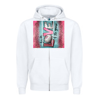 White for the love of the game volleyball Zipper Hoodie - Jasminsmagicworld