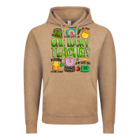 Vintage Coffee one lucky teacher lucky charm Vintage Hoodie - Artiststas
