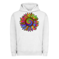 Pigment Lunar Rock tie dye sunflower Urban Hoodie - RanaPortraitStore