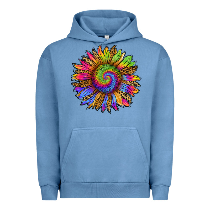 Tie Dye Sunflower Urban Hoodie by RanaPortraitStore | Teevron
