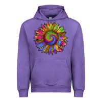 Tulip tie dye sunflower Urban Hoodie - RanaPortraitStore