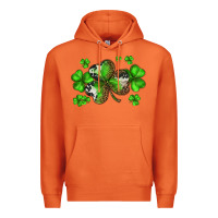 Carrot st. patricks day shamrocks Premium Hoodie - BarkalooDesign