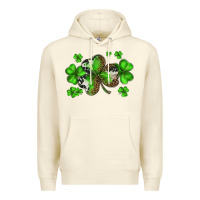 Sandshell st. patricks day shamrocks Premium Hoodie - BarkalooDesign