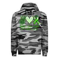 Slate Camo Peace Love Cure Non Hodgkins Lympoma Premium Hoodie - Jasminsmagicworld