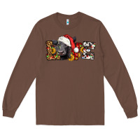 Chestnut love christmas black angus Long Sleeve Tee - LillyAllenDesigns