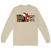Mushroom love christmas black angus Long Sleeve Tee - LillyAllenDesigns