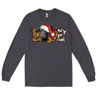 Smoke love christmas black angus Long Sleeve Tee - LillyAllenDesigns
