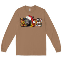 Toasted Coconut love christmas black angus Long Sleeve Tee - LillyAllenDesigns