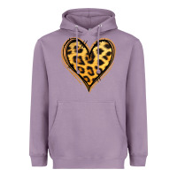 Lavender gold glitter leopard heart Heavyweight Hoodie - Jasminsmagicworld
