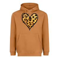 Meerkat gold glitter leopard heart Heavyweight Hoodie - Jasminsmagicworld