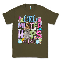Army Green Easter Day Little mister hops a lot Classic Tee - OliviaCreatesArt