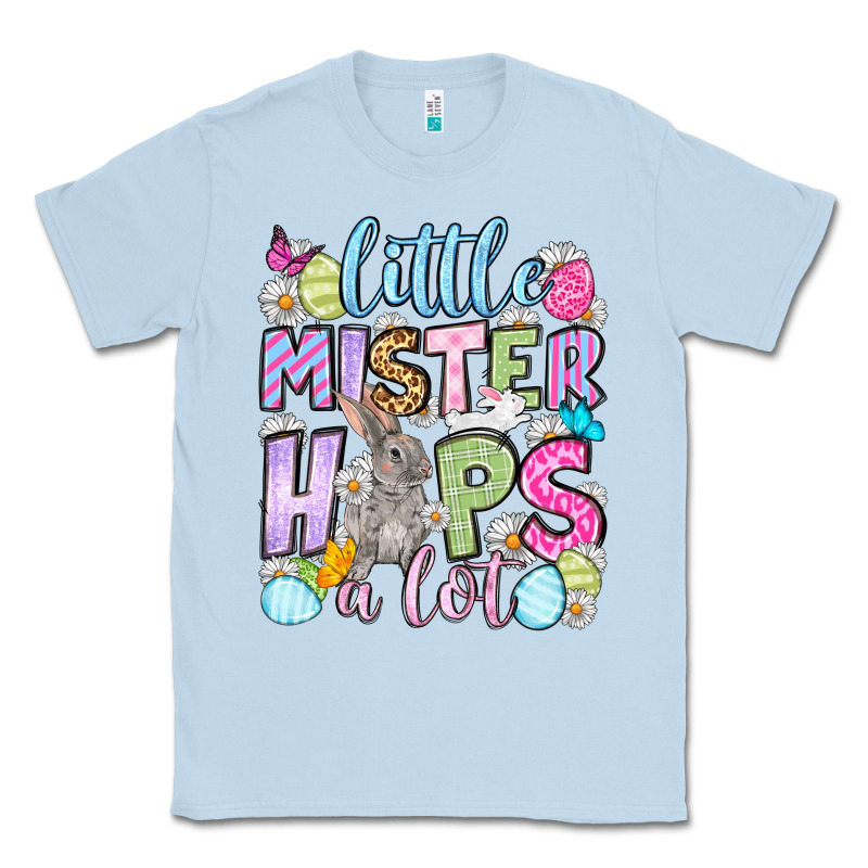 Easter Day Little Mister Hops A Lot Classic Tee by OliviaCreatesArt | Teevron
