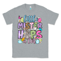 Heather Grey Easter Day Little mister hops a lot Classic Tee - OliviaCreatesArt