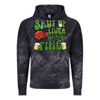 Cloud Black shut up liver you're fine st patricks day Vintage Hoodie - Artiststas