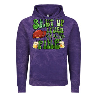 Cloud Purple shut up liver you're fine st patricks day Vintage Hoodie - Artiststas
