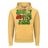 Vintage Mustard shut up liver you're fine st patricks day Vintage Hoodie - Artiststas