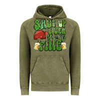 Vintage Olive shut up liver you're fine st patricks day Vintage Hoodie - Artiststas