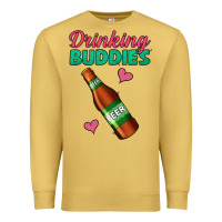 Antique Gold Drinking Buddies Premium Sweatshirt - Jasminsmagicworld