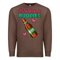 Chestnut Drinking Buddies Premium Sweatshirt - Jasminsmagicworld