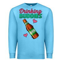 Ocean Blue Drinking Buddies Premium Sweatshirt - Jasminsmagicworld