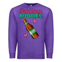 Purple Drinking Buddies Premium Sweatshirt - Jasminsmagicworld