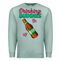 Seafoam Drinking Buddies Premium Sweatshirt - Jasminsmagicworld