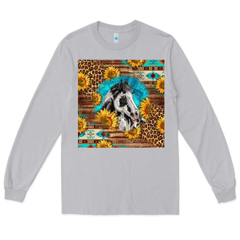 Western Paint Horse Long Sleeve Tee by LillyAllenDesigns | Teevron
