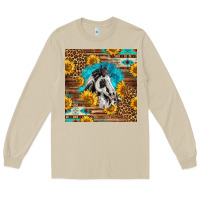 Mushroom western paint horse Long Sleeve Tee - LillyAllenDesigns