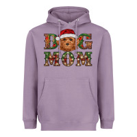 Lavender christmas  toy poodle dog mom Heavyweight Hoodie - RanaPortraitStore