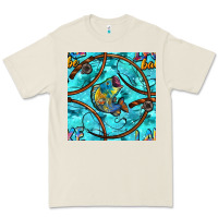 Bone Lake Babe And Fish With Camouflage Seamless Pattern Premium Tee - BundleAndBundleShop
