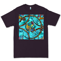 Plum Lake Babe And Fish With Camouflage Seamless Pattern Premium Tee - BundleAndBundleShop
