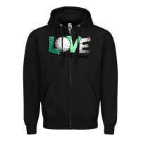 Black for the love of the game golf Zipper Hoodie - Jasminsmagicworld