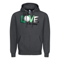 Smoke for the love of the game golf Zipper Hoodie - Jasminsmagicworld