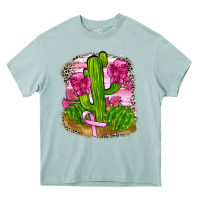 Arona breast cancer cactus Heavy Core Tee - FaDigitalArtStudio