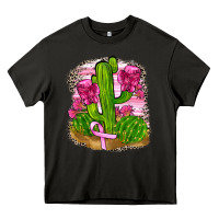 Asphalt breast cancer cactus Heavy Core Tee - FaDigitalArtStudio