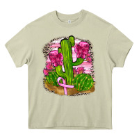 Breast Cancer Cactus Heavy Core Tee | Teevron