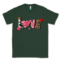 Sports Green Love Valentine's Day Classic Tee - FaDigitalArtStudio