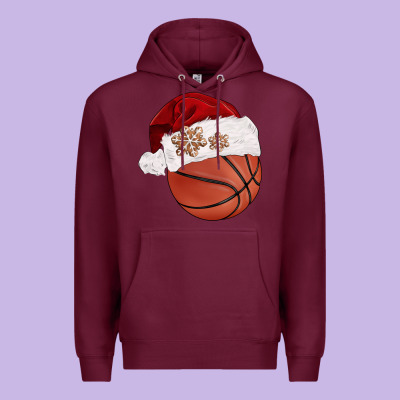 Christmas Sports Premium Hoodie Designed By Barkaloodesign