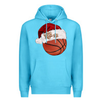 Ocean Blue Christmas sports Premium Hoodie - BarkalooDesign