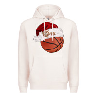 Pale Pink Christmas sports Premium Hoodie - BarkalooDesign