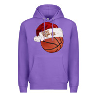 Purple Christmas sports Premium Hoodie - BarkalooDesign