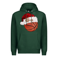 Sports Green Christmas sports Premium Hoodie - BarkalooDesign