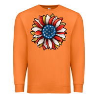 Carrot Patriotic Sunflower Premium Sweatshirt - Jasminsmagicworld