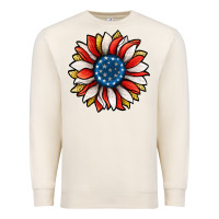 Sandshell Patriotic Sunflower Premium Sweatshirt - Jasminsmagicworld