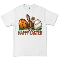 White Happy Easter Sports Premium Tee - BundleAndBundleShop
