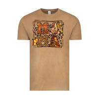 Vintage Camel Melanin leopard frame mama Mother's Day Vintage Tee - LillyAllenDesigns