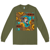 Army Green arabian horse Long Sleeve Tee - LillyAllenDesigns