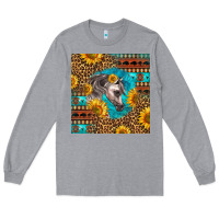 Heather Grey arabian horse Long Sleeve Tee - LillyAllenDesigns