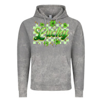 Cloud Rock checkered lucky Vintage Hoodie - Artiststas